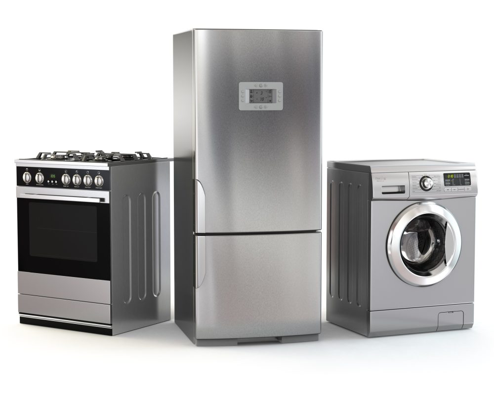 Home appliances. Set of household kitchen technics